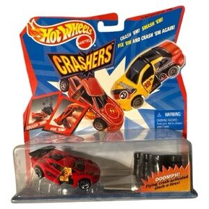 Mattel Hot Wheels (1998) Crashers Bi-Sector Playset